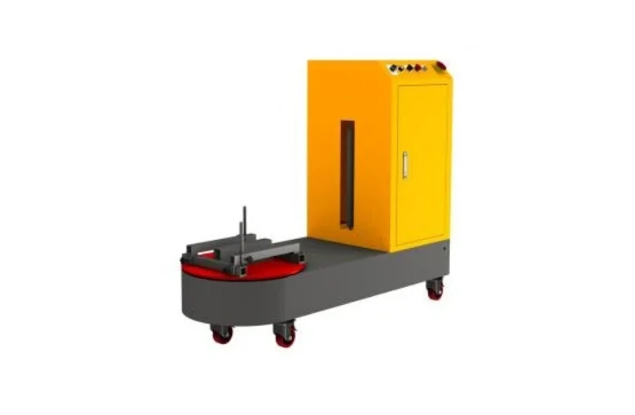 Luggage Turntable Stretch Wrapping Machine Packway indonesia
